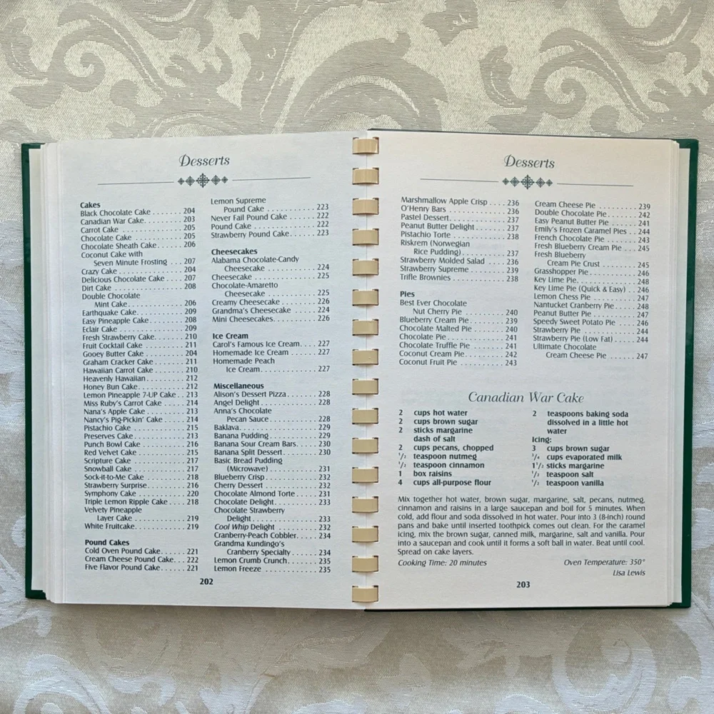 Charm of Charleston Church Cookbook Spiral Bound Hardcover NEW